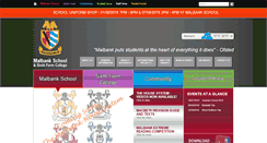Desktop Screenshot of malbank.com